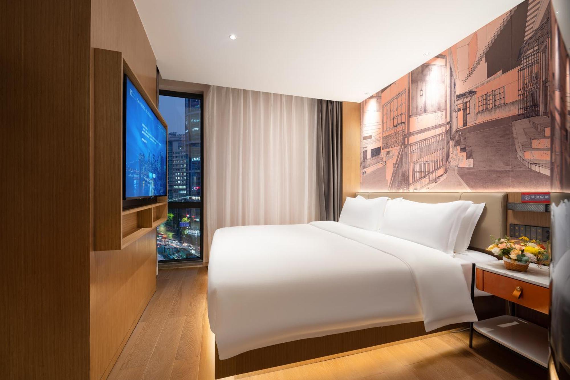 From K Huan Kai Hotel Tiyuxi Metro Station Quảng Châu Ngoại thất bức ảnh